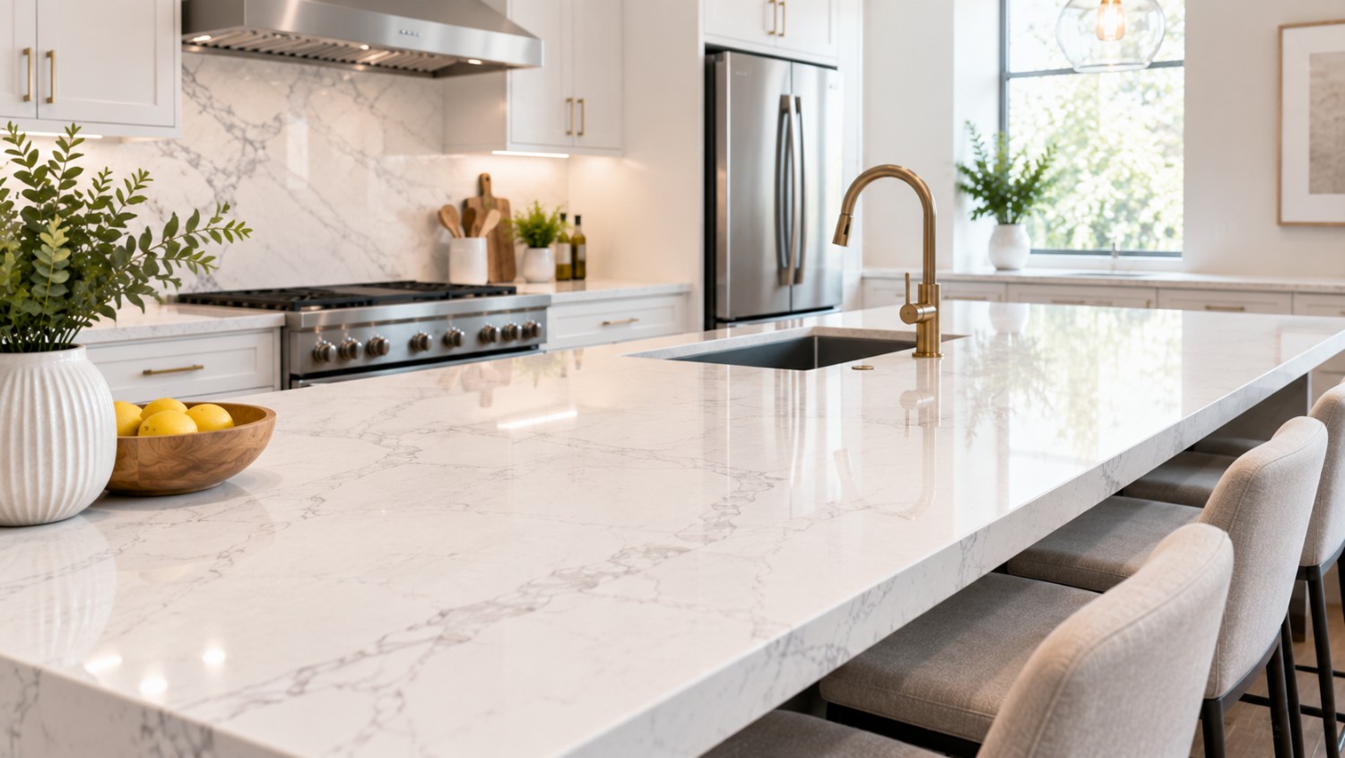Benefits of Installing Quartz Countertops in Your Kitchen